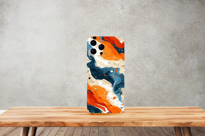 Marble art - Laptop and Mobile Combo