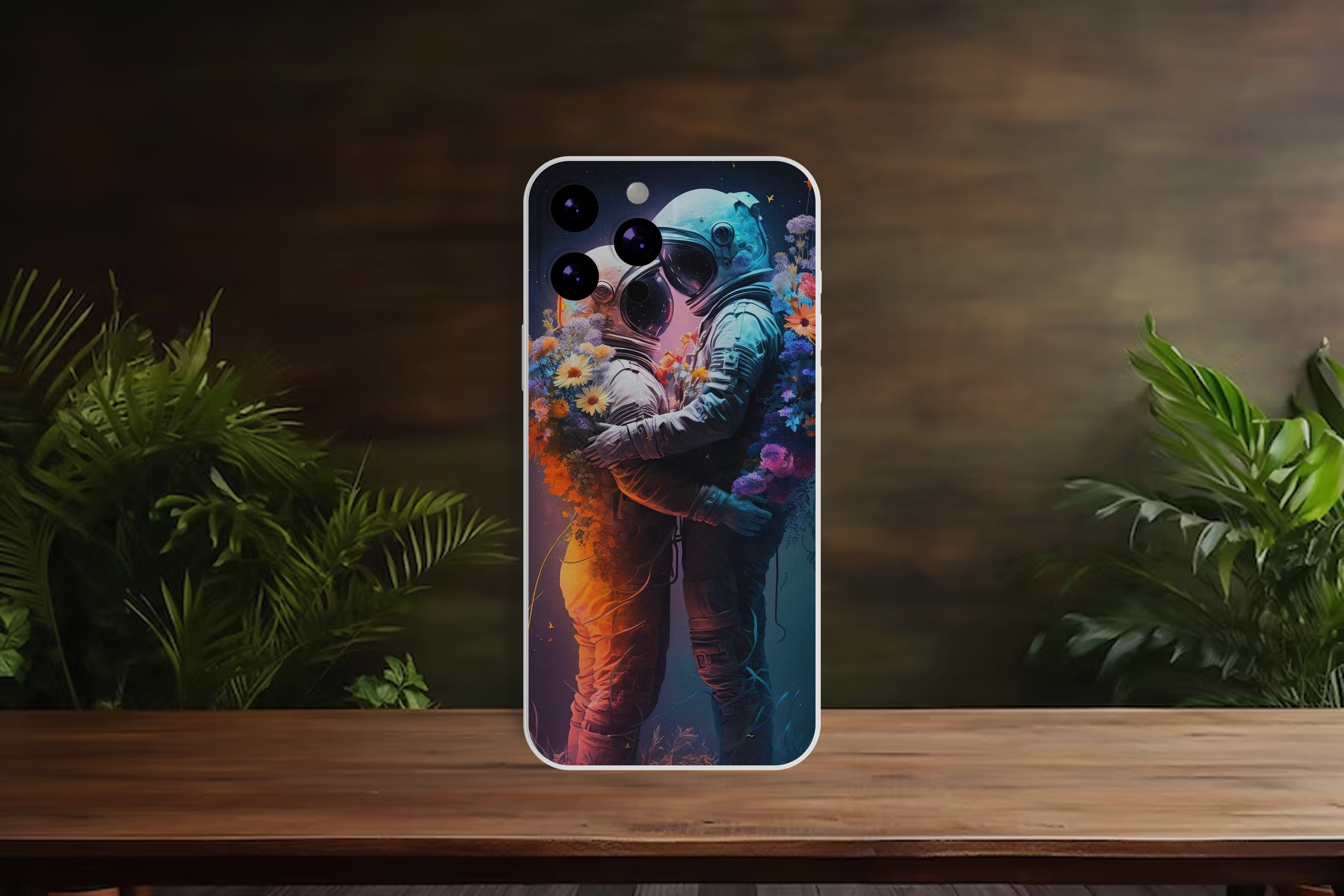 astronaut in love - Mobile Skin (3D Textured) FC1050