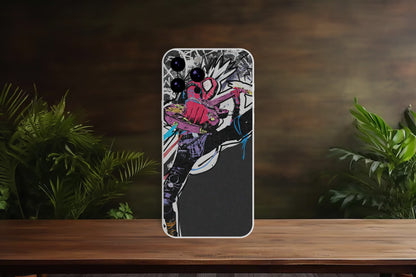 spyder man art work - Mobile Skin (3D Textured) FC1065