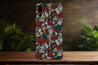 Skull Abstract Art - Mobile Skin (3D Textured) FC1428