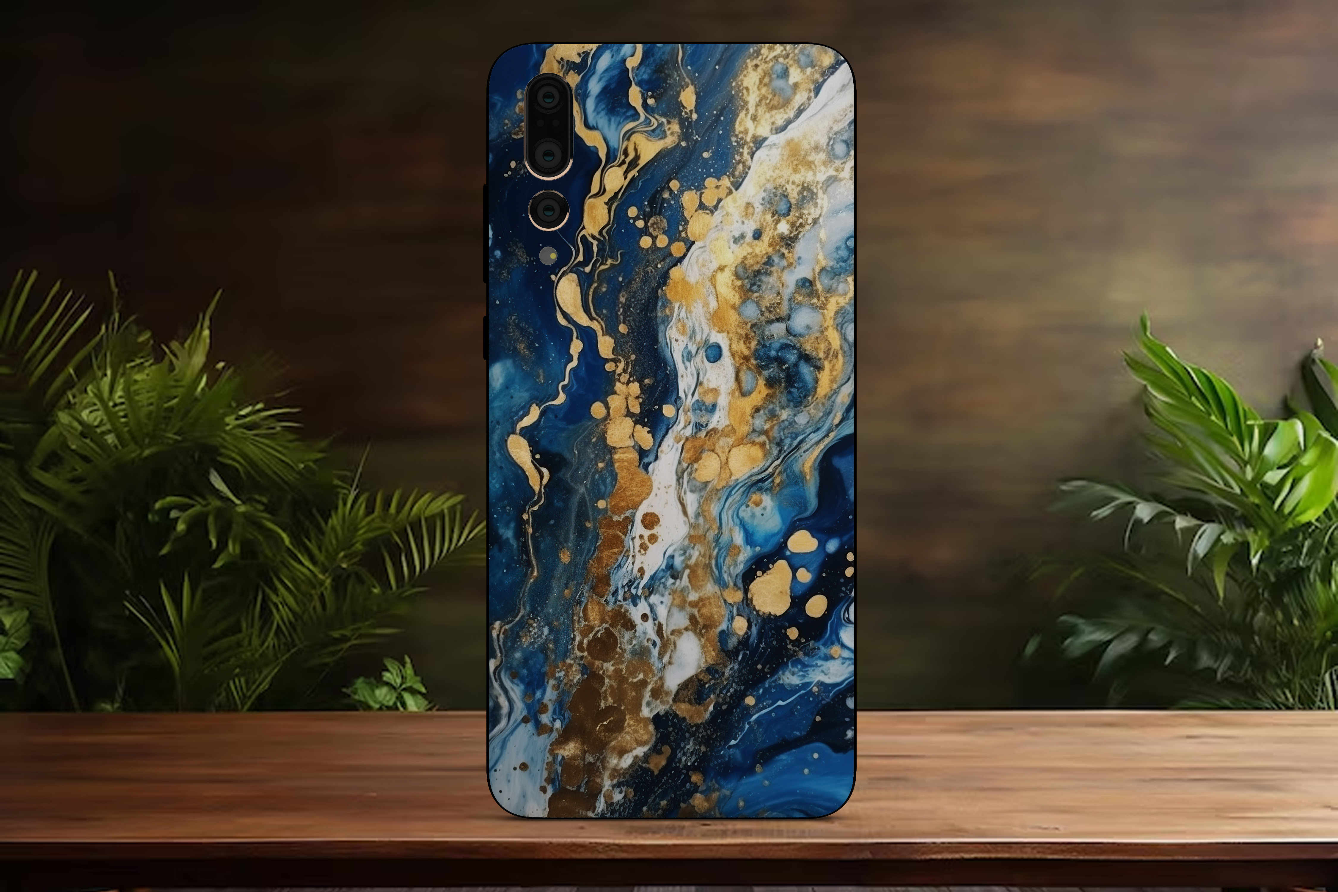 Golden marble pattern - Mobile Skin FC1350