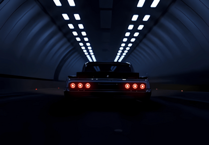 Cars in Tunel  - LAPTOP SKIN