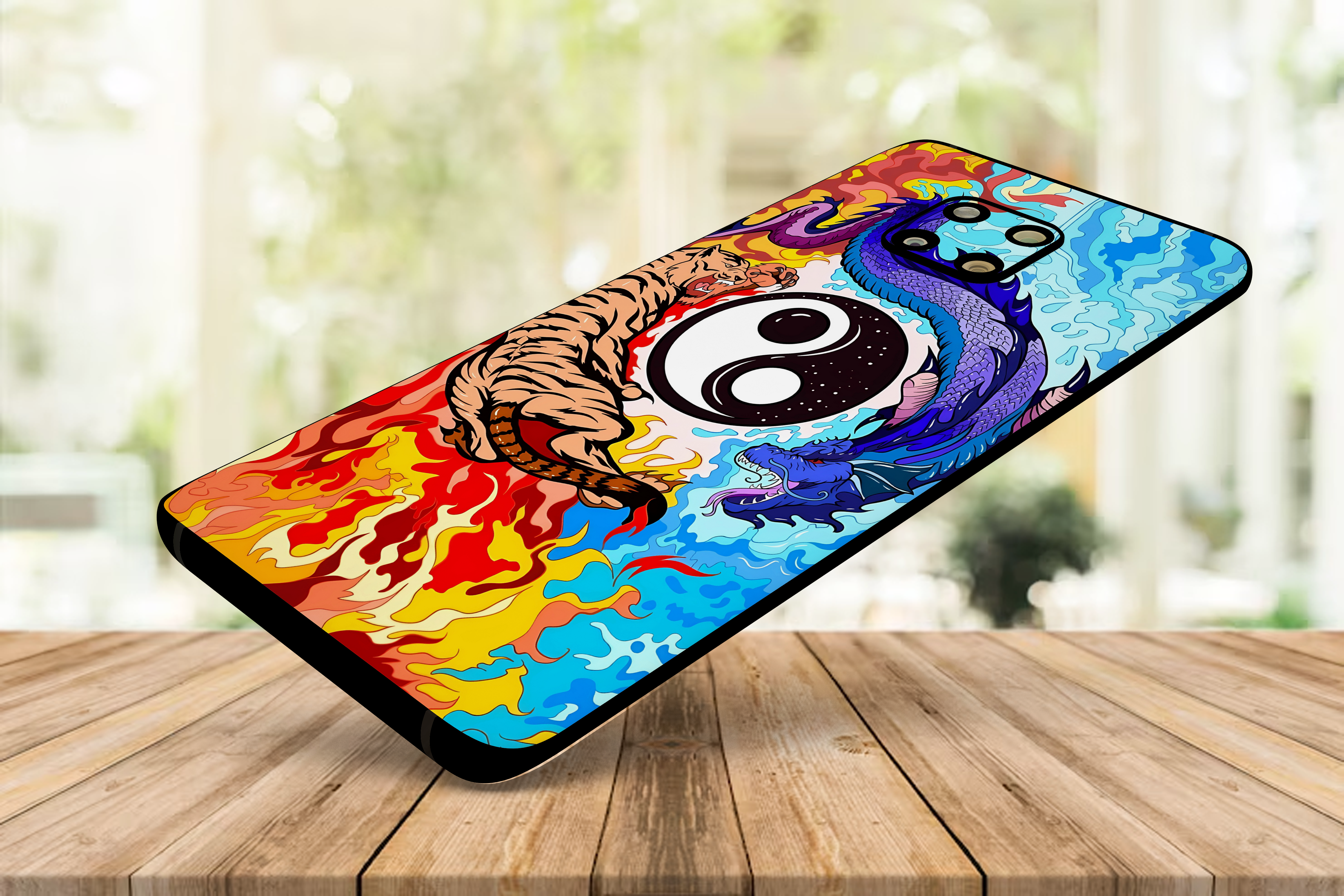 yin yang art - Mobile Skin (3D Textured) FC1188