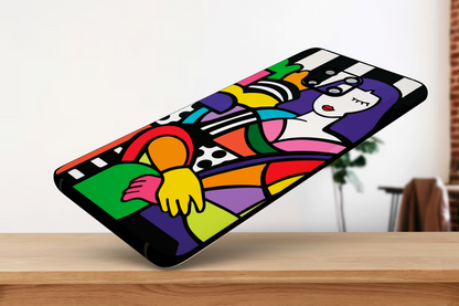 Abstract girl - Mobile Skin FC1412