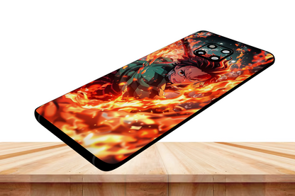 tanjiro Fire - Mobile Skin (3D Textured) FC1231