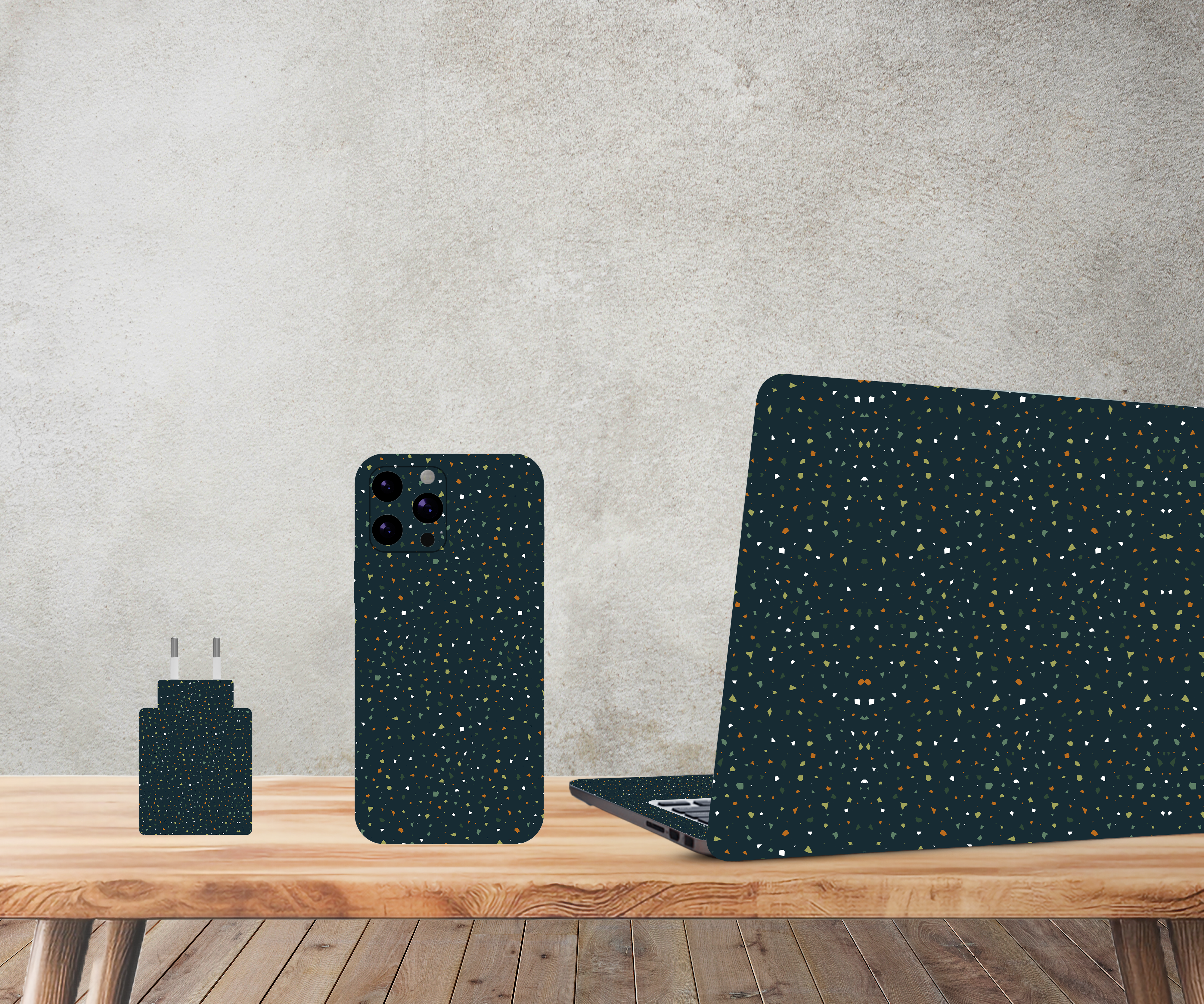 Dotted pattern - Laptop and Mobile Combo