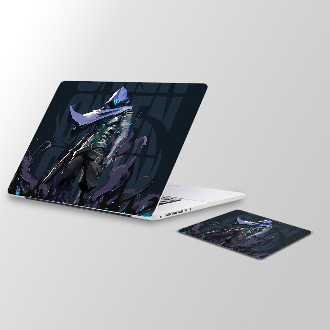 Antihero-  Laptop Skin and Mouse Pad Combo