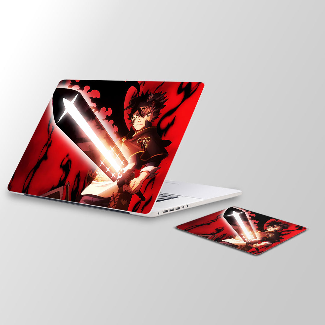 BC-vengeful Laptop Skin and Mouse Pad Combo