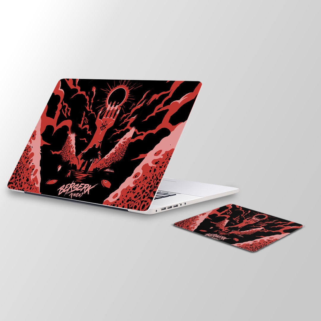 Berserk 3.0 Laptop Skin and Mouse Pad Combo