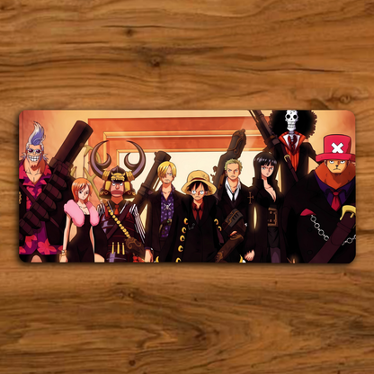 Straw hats in suits - Gaming Pad