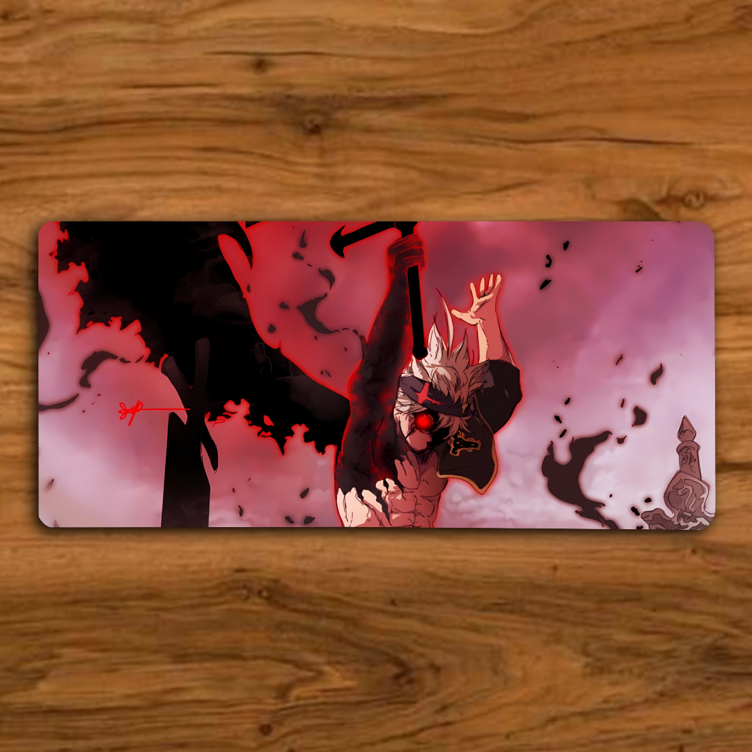 Black clover red - Gaming Pad