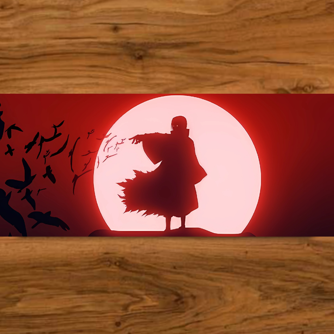 Itachi red glow - Gaming Pad