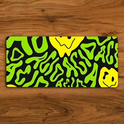 Green yellow smiley - Gaming Pad