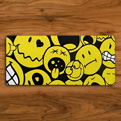 Yellow expression smile - Gaming Pad