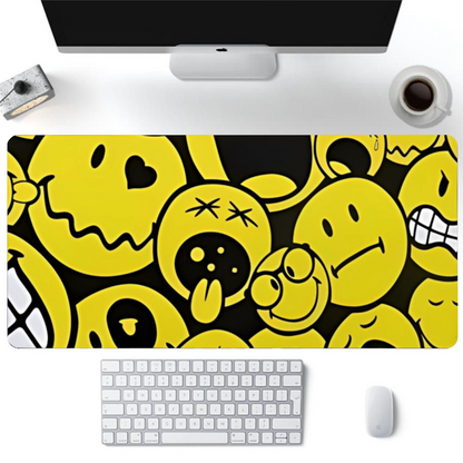 Yellow expression smile - Gaming Pad