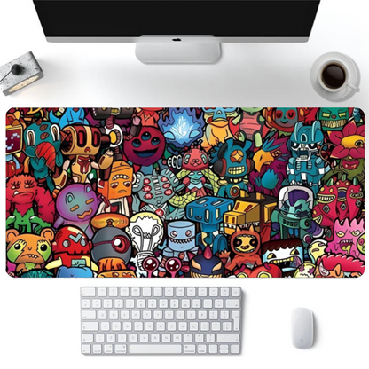 Doodle characters - Gaming Pad