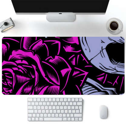 Rose skull - Gaming Pad