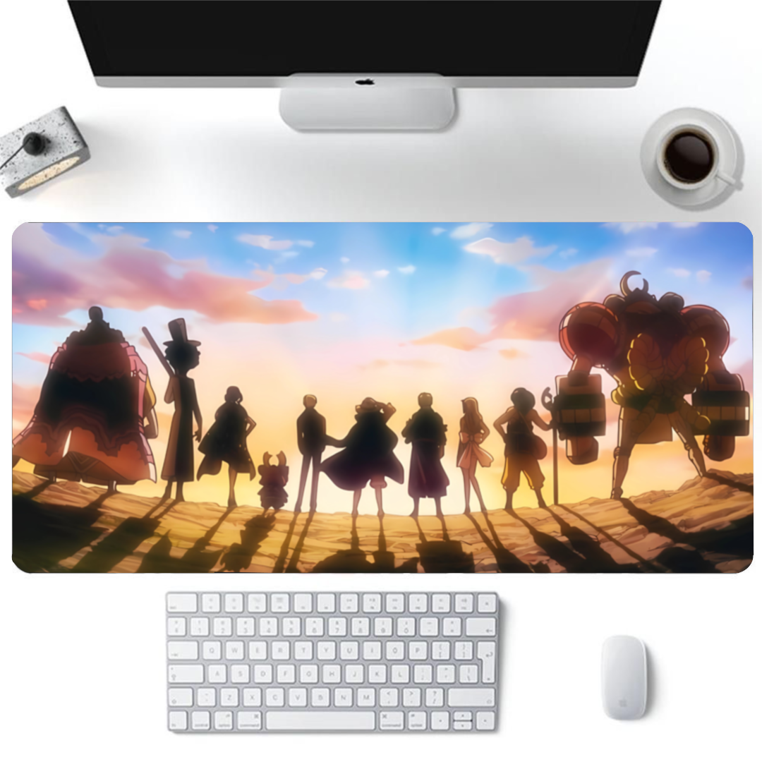 Straw hats sunset - Gaming Pad