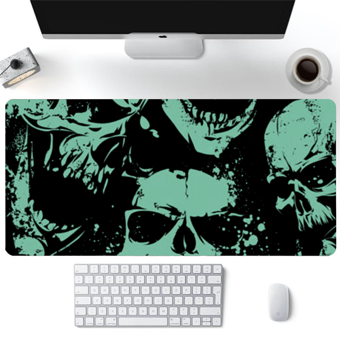 Green skull - Gaming Pad