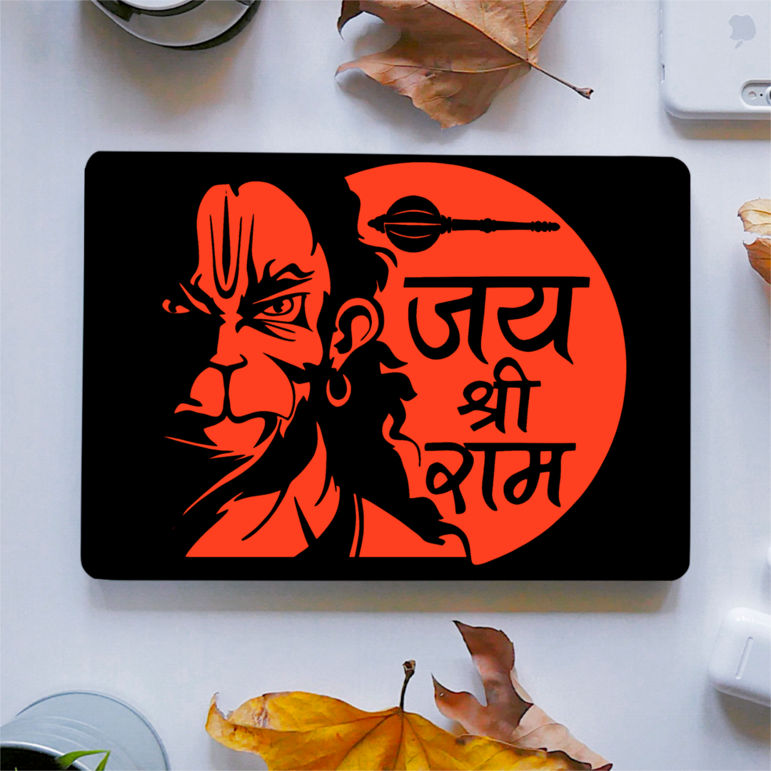 Hanuman ji Jai Shree ram   - LAPTOP SKIN