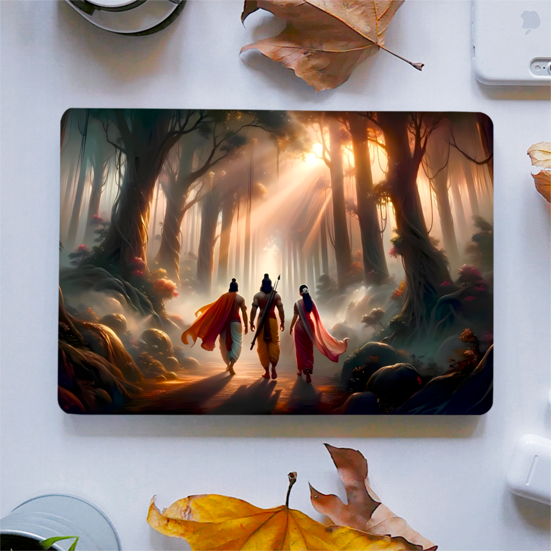 Shree ram in forest    - LAPTOP SKIN