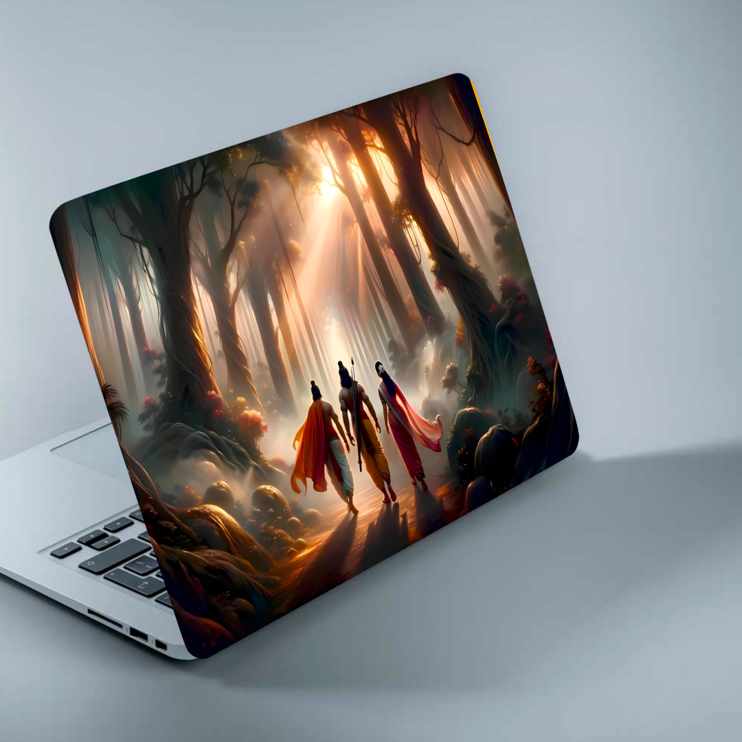 Shree ram in forest    - LAPTOP SKIN