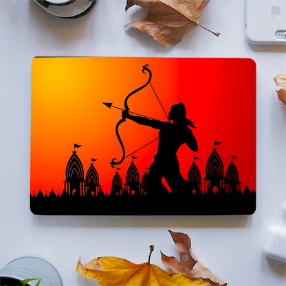 Shree ram orange     - LAPTOP SKIN