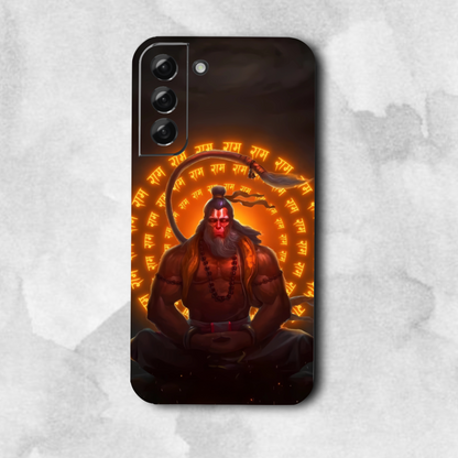 Hanuman ji meditation  - Mobile Skin (Textured) FC1111