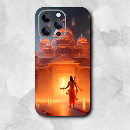 Shree ram in ram mandir     - Mobile Skin (3D Textured) FC1380