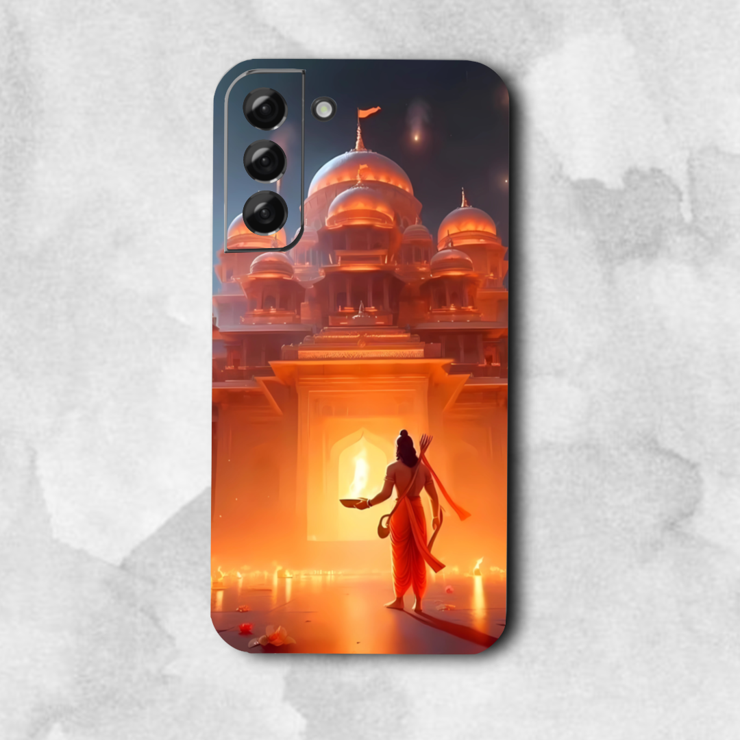 Shree ram in ram mandir     - Mobile Skin (3D Textured) FC1380