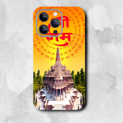 Shree ram ram mandir    - Mobile Skin (3D Textured) FC1372