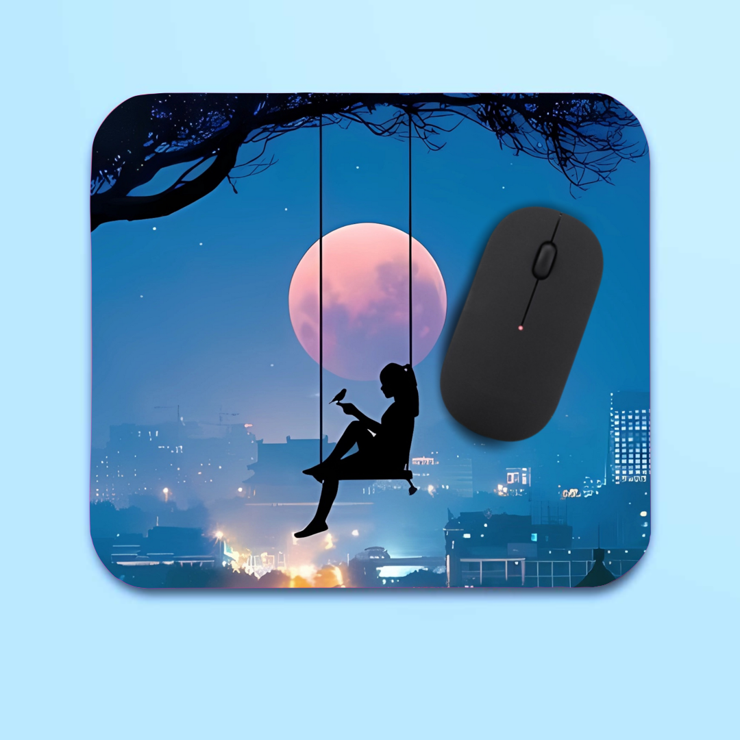 Moon Swing - Mouse Pad