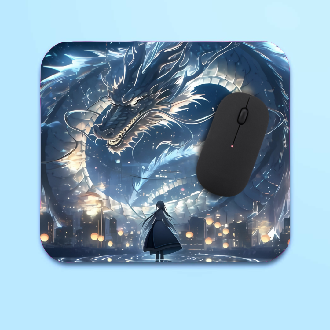 Vs dragon - Mouse Pad