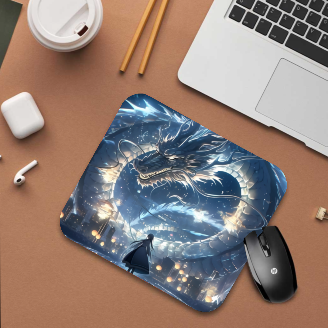 Vs dragon - Mouse Pad