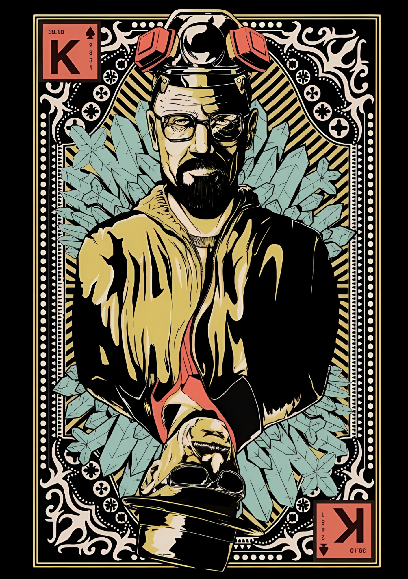 Walter white King   - poster