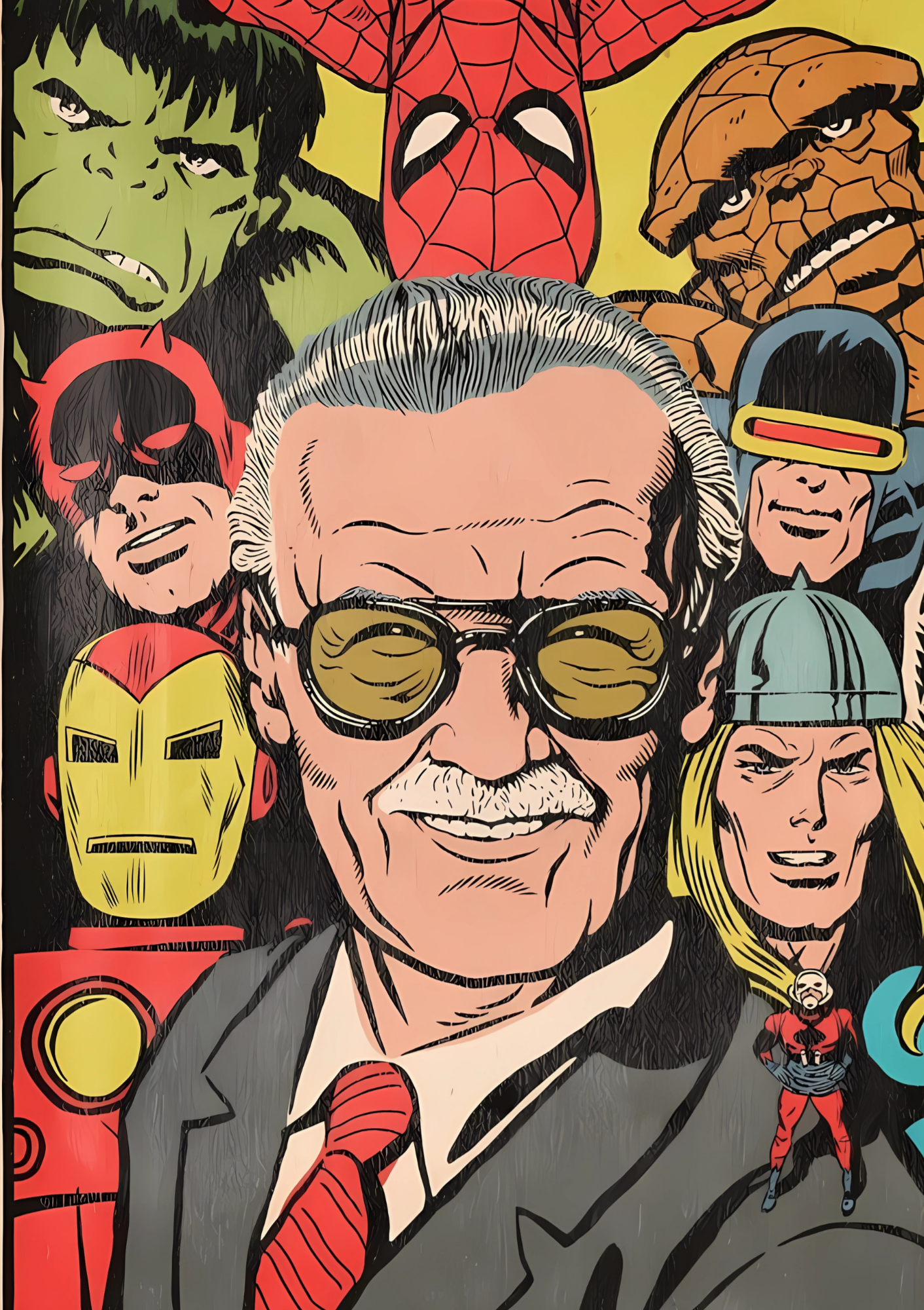 Stan lee marvel  - poster