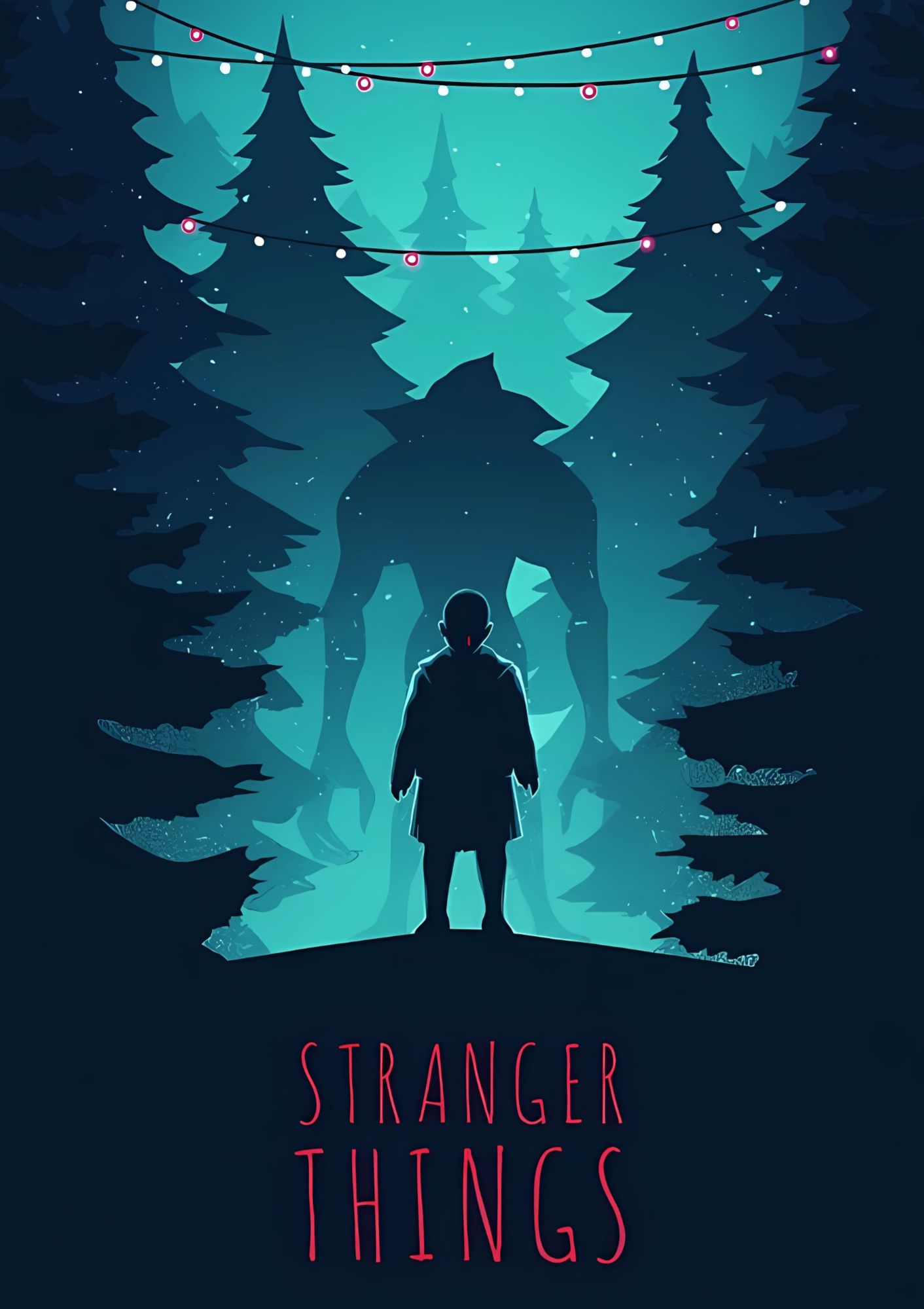 Stranger things  - poster