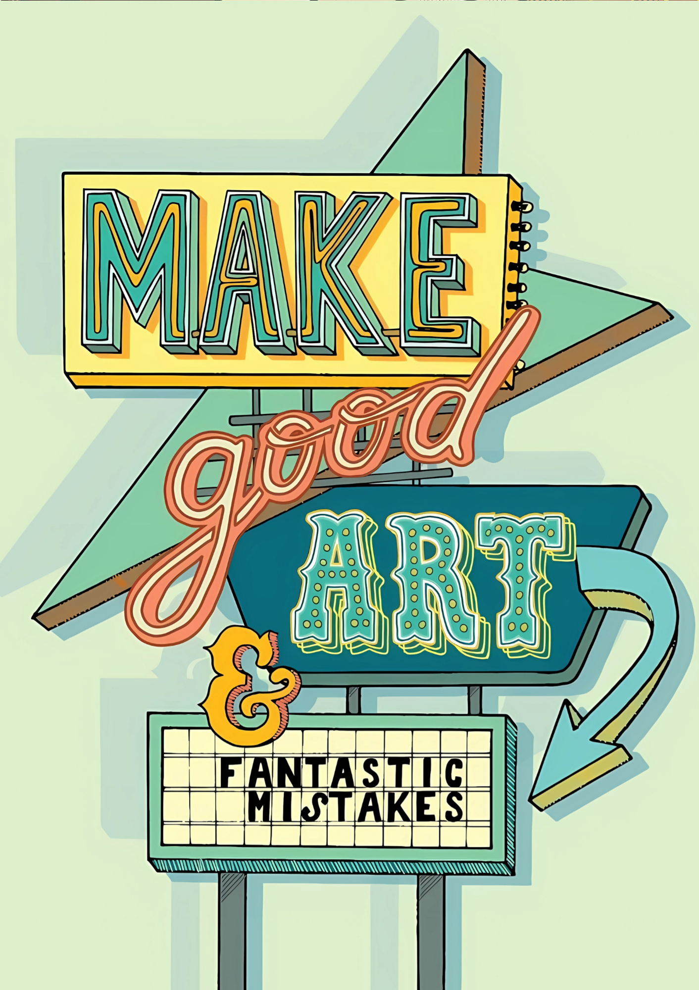 Make good art    - poster