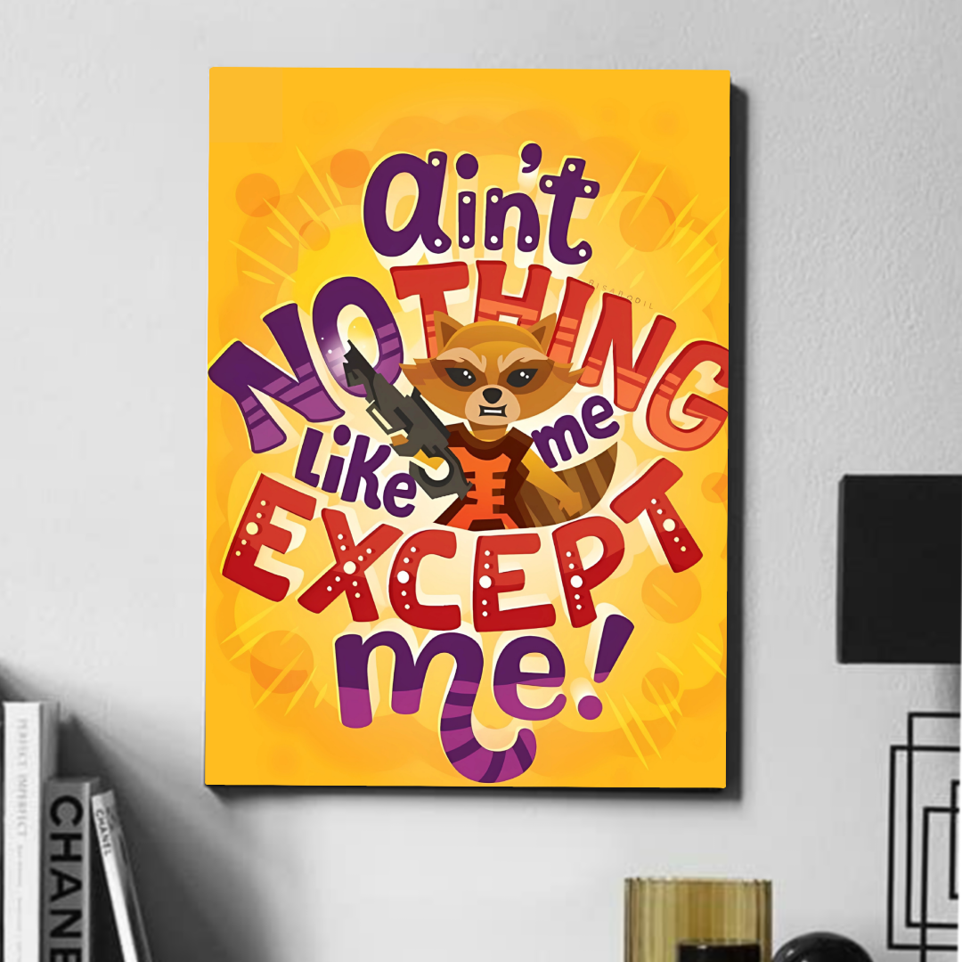 Aren’t nothing like me  - poster