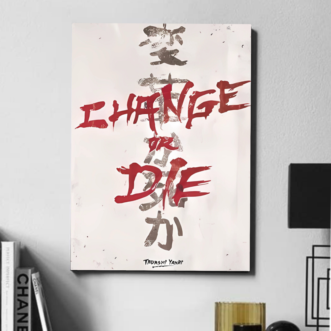 Change or die   - poster