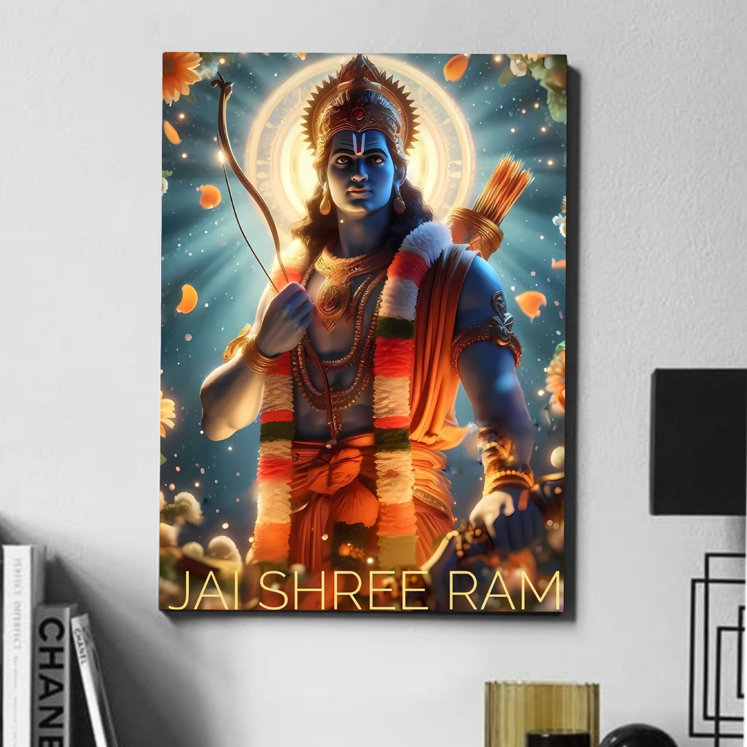 Jai Shree ram digital art  - poster