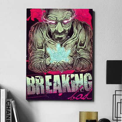 Braking bad crystals   - poster