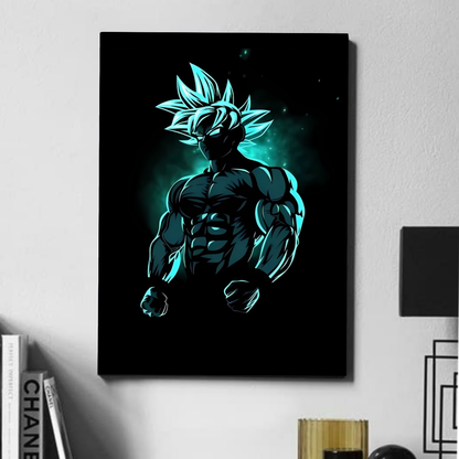 Goku blue - poster