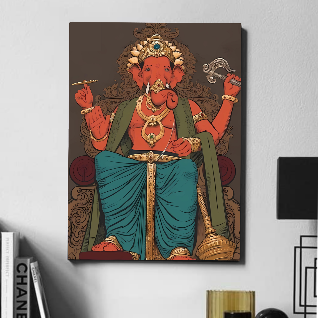 Majestic Ganesh   - poster