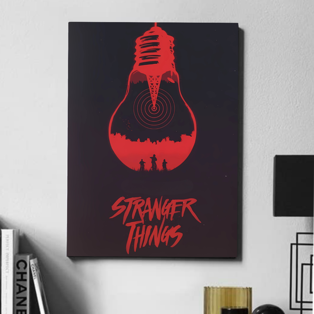 Stranger things red- poster