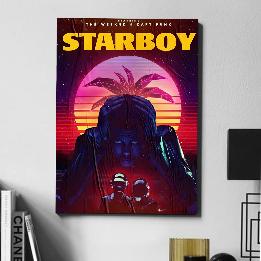 Star boy draft punk - poster