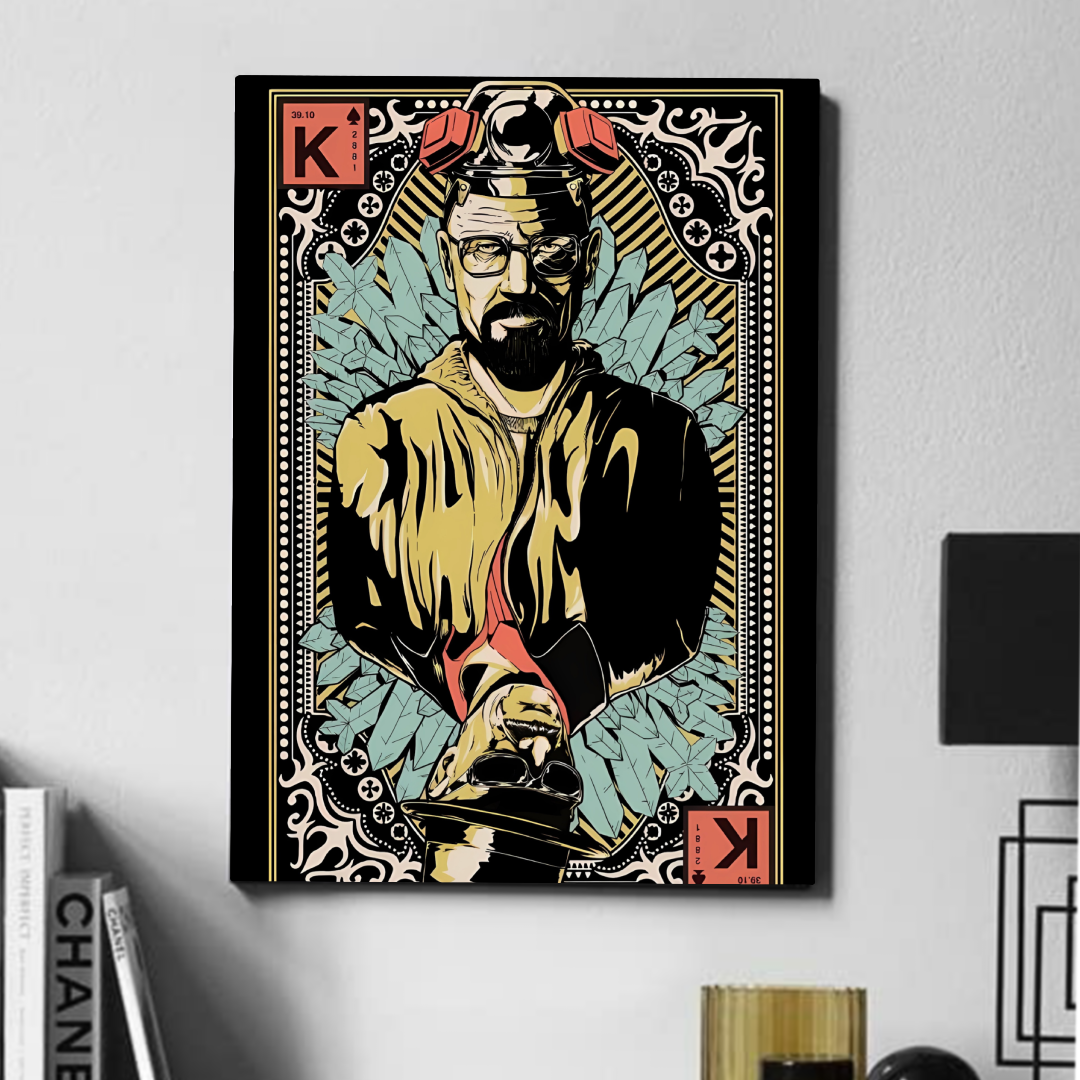 Walter white King   - poster