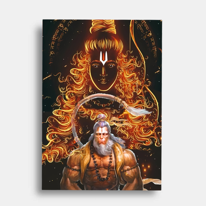 Hanuman ji Jai Shree ram - poster