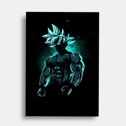 Goku blue - poster