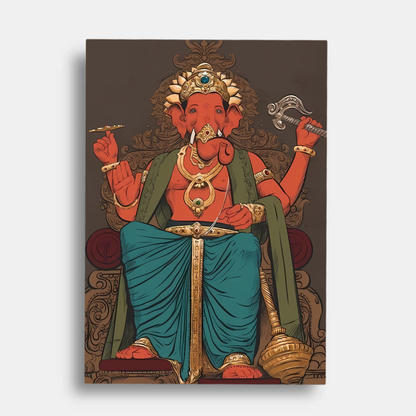 Majestic Ganesh   - poster